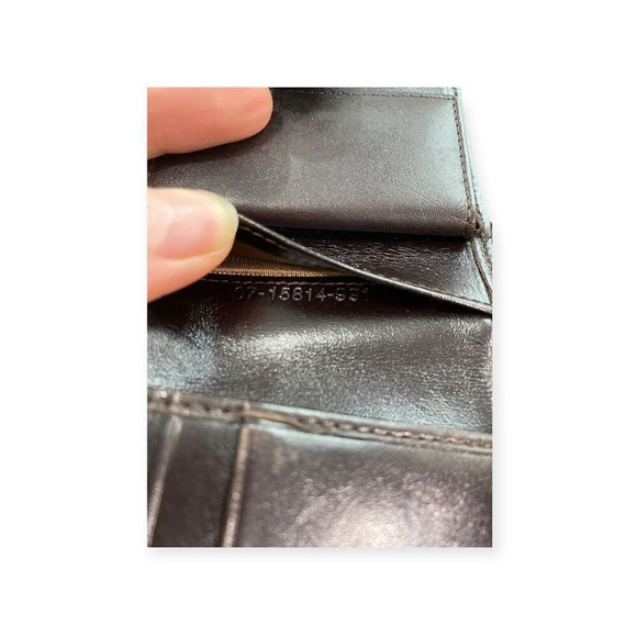 Authentic Compact Fendi Wallet | Zucca FF Logo Small Fendi Wallet - Picture 8 of 10